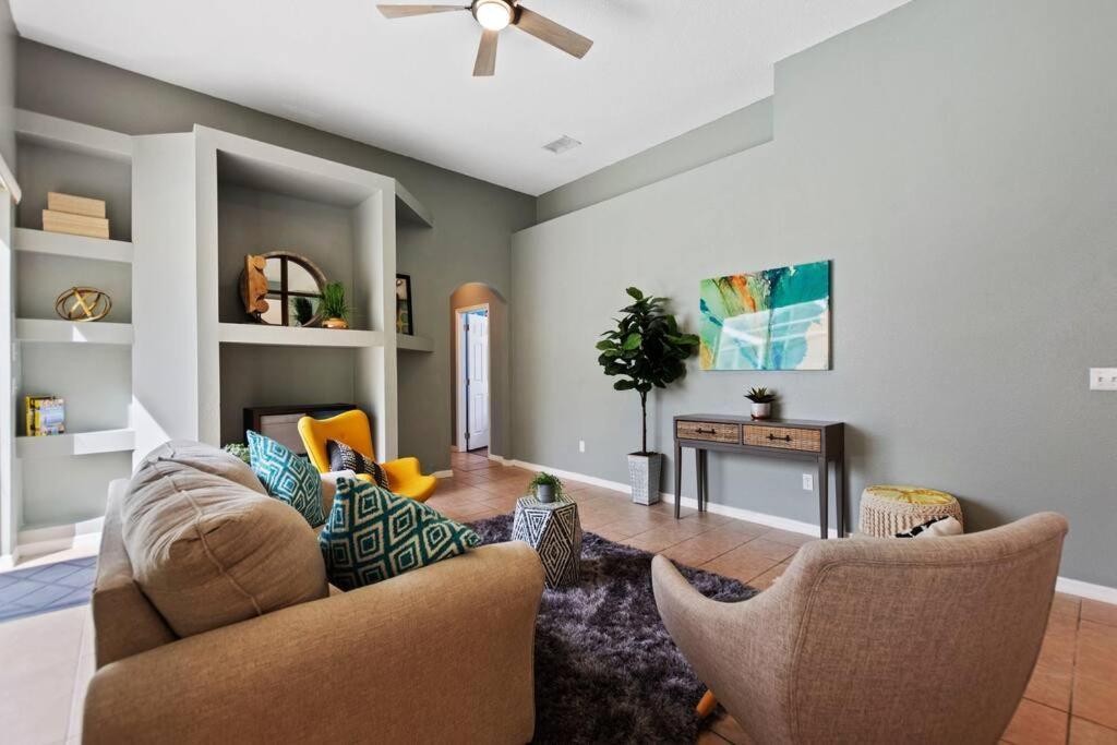 Spacious Disney Themed 5Bed Villa! Private Heated Enclosed Pool/Spa/Bbq! Davenport Bagian luar foto