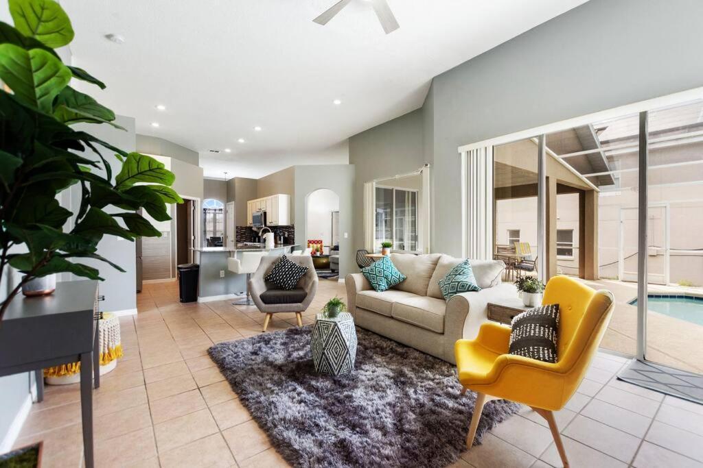 Spacious Disney Themed 5Bed Villa! Private Heated Enclosed Pool/Spa/Bbq! Davenport Bagian luar foto