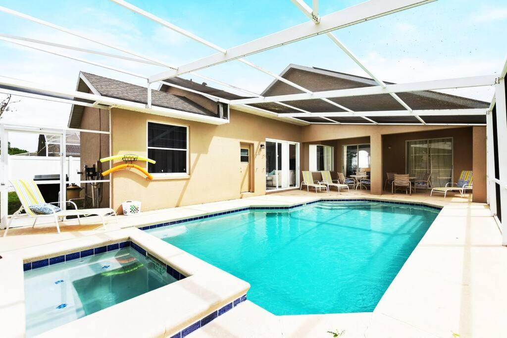 Spacious Disney Themed 5Bed Villa! Private Heated Enclosed Pool/Spa/Bbq! Davenport Bagian luar foto